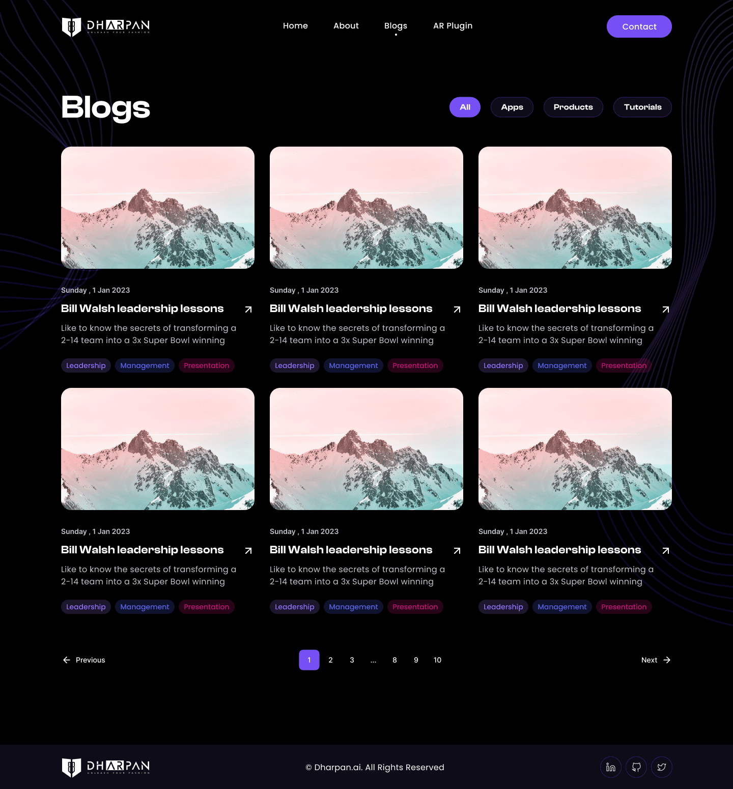 Blog Listing